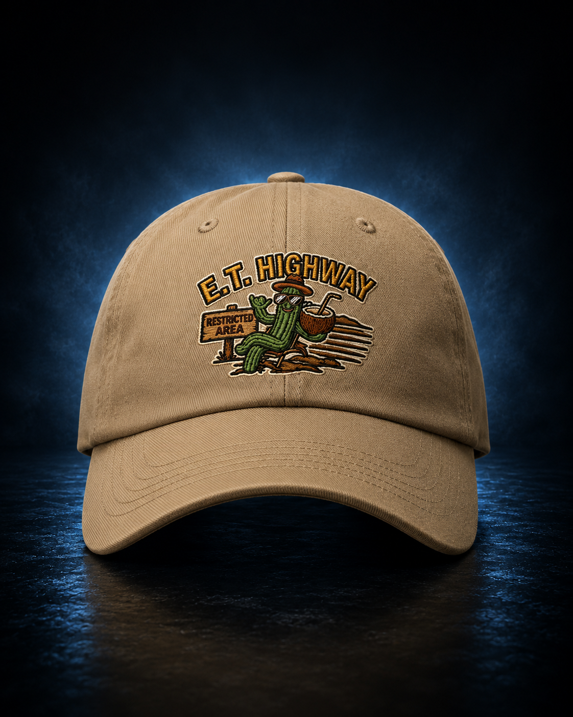 E.T. Highway Embroidered Cap